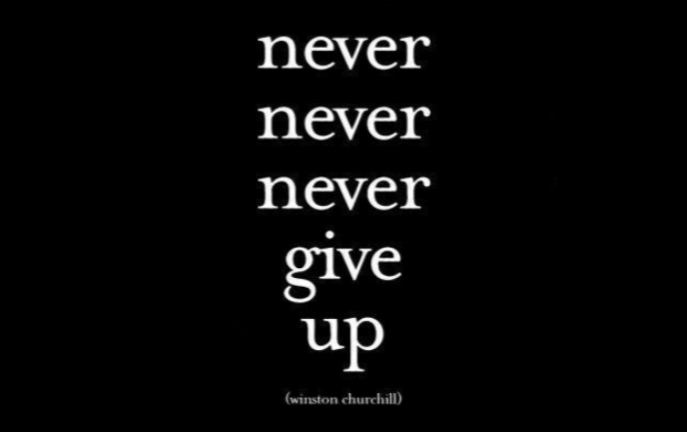 Why you should â€˜Never Give Upâ€™  in Sales.